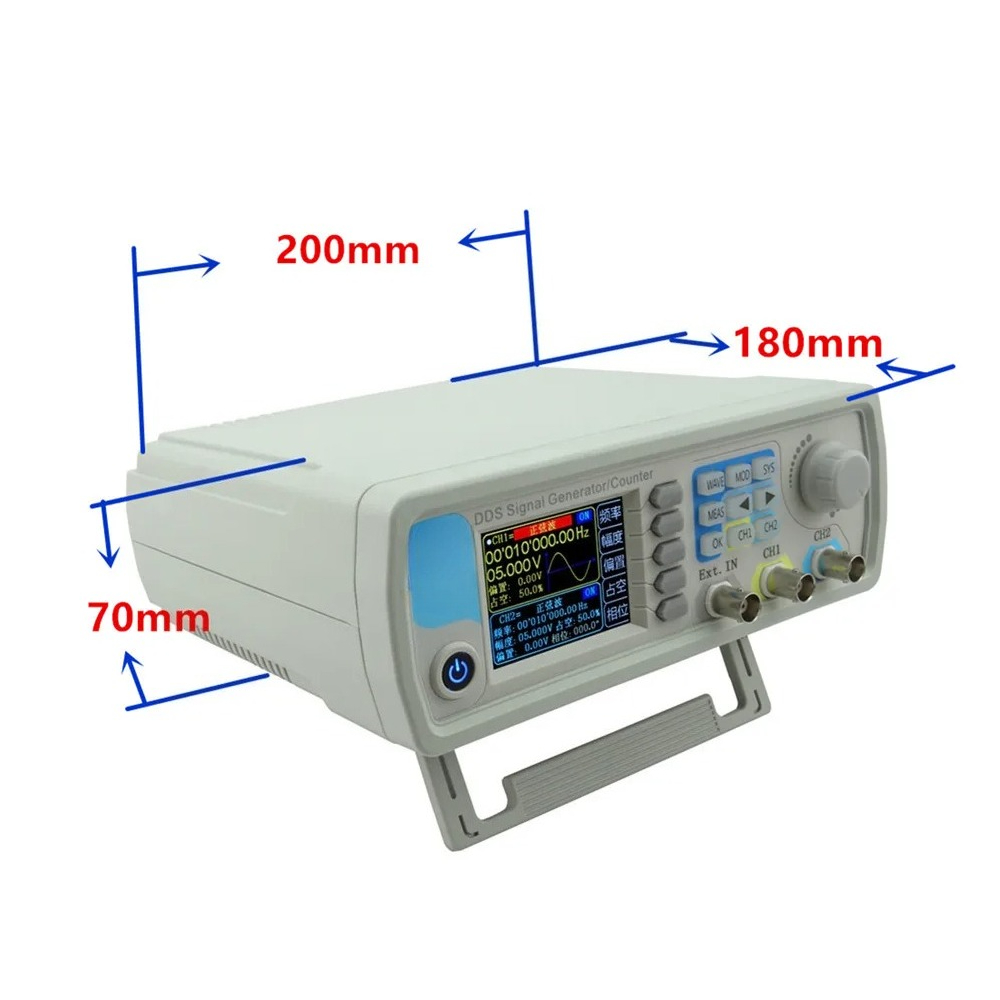 Function Arbitrary Waveform Generator - เครื่องกำเนิดสัญญาณควบคุมแบบดิจิตอล JDS6600 ซีรีส์ 15/30/40/50MHZ แบบสองช่องสัญญาณ ฟังก์ชัน