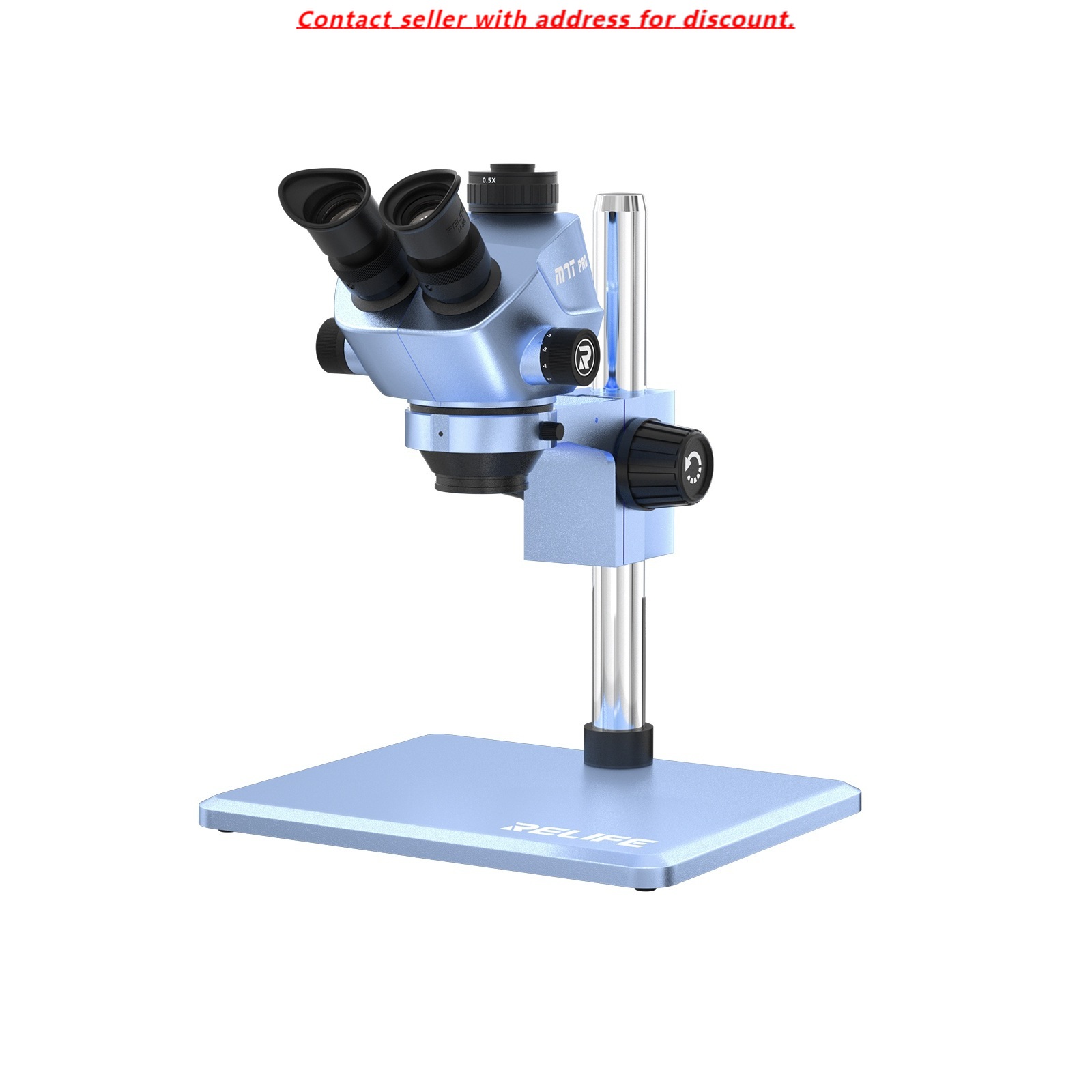 Stereo Trinocular Microscope Pcb - กล้องจุลทรรศน์สเตอริโอ HD แบบสามตา RELIFE RL-M7T Pro-B11