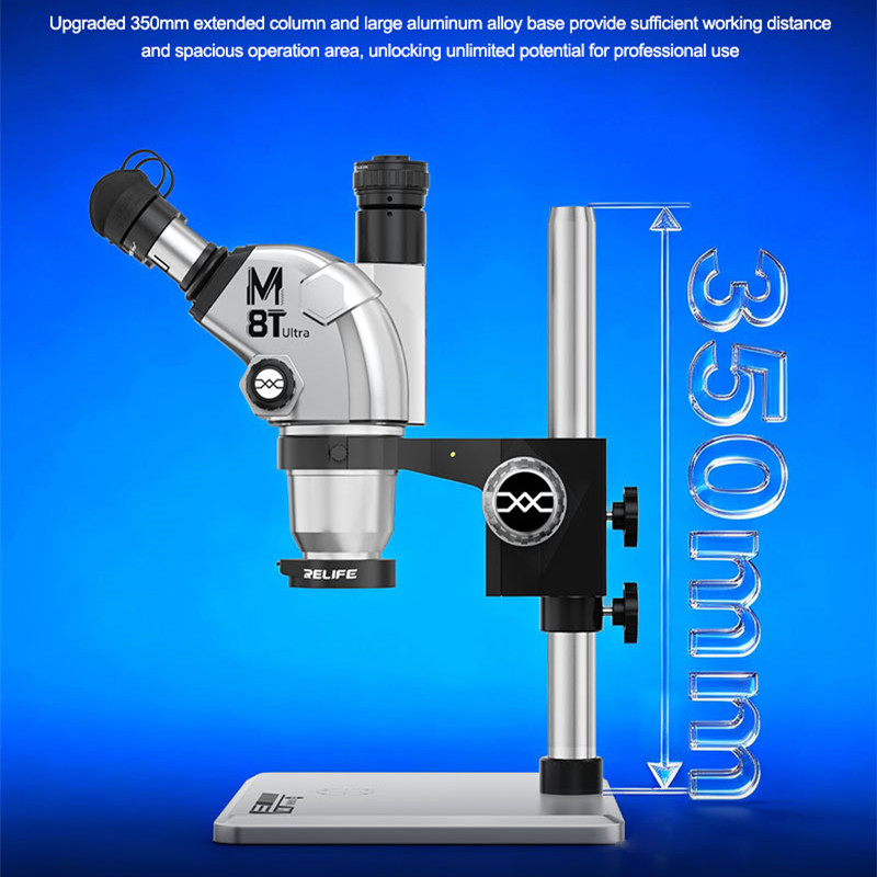 Stereo Trinocular Microscope Pcb - กล้องจุลทรรศน์สเตอริโอแบบ Trinocular รุ่น SUNSHINE M8T Ultra