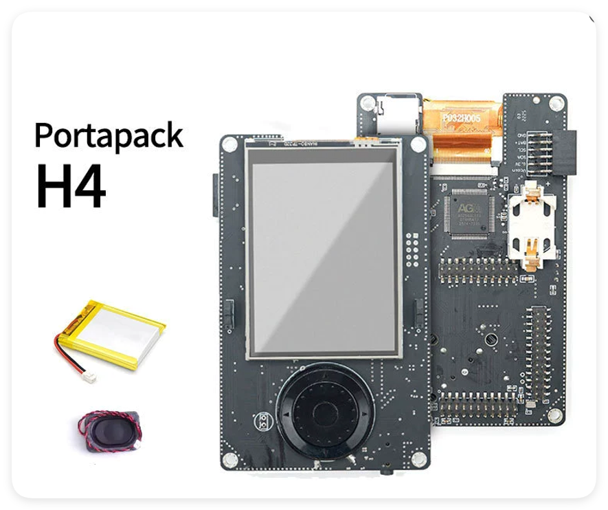 Sdr Software Defined Radio Hackrf - บอร์ดแสดงผล Portapack H4 สำหรับ Hackrf One