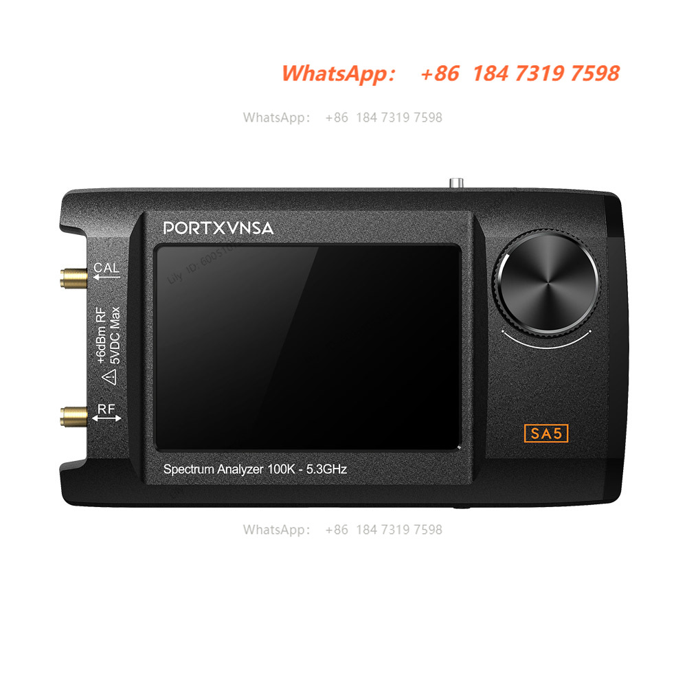 Signal Generator Spectrum Analyzer - เครื่องวิเคราะห์สเปกตรัมแบบพกพาอเนกประสงค์ SA5 100k-5.3GHz 2-in-1 หน้าจอ IPS