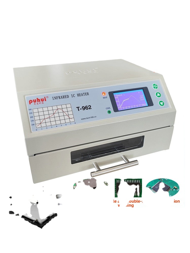 Reflow Oven Pcb T962 - เตาอบรีโฟล PCB ขนาดเล็ก รุ่น Puhui T962