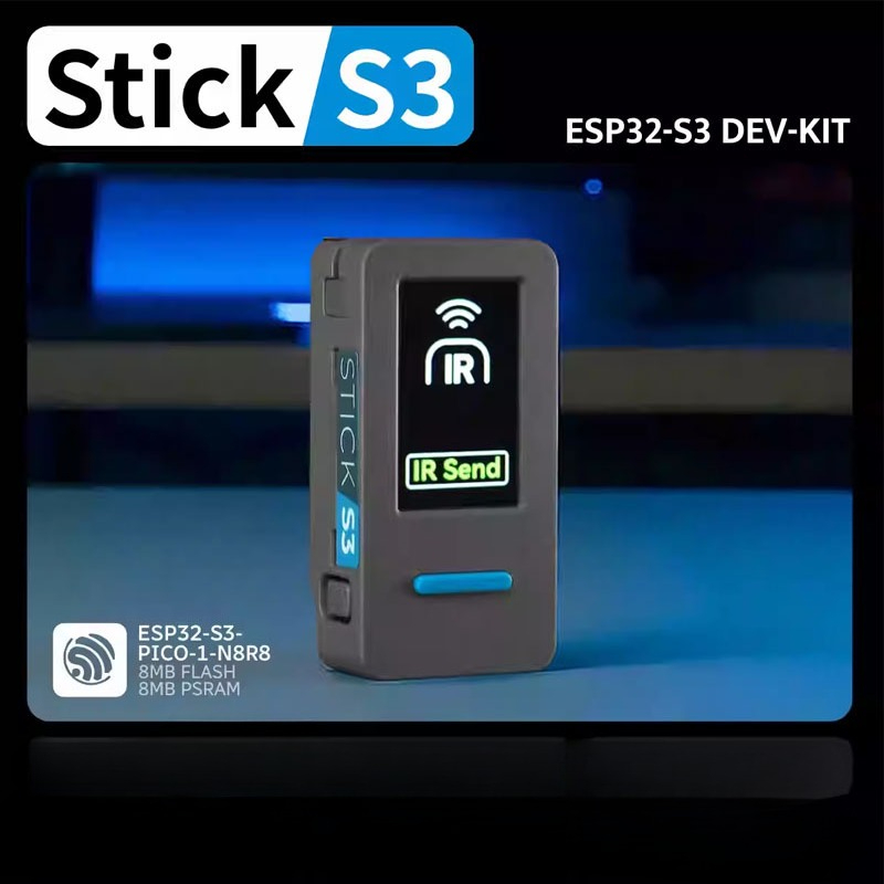 Esp32 S3 Development Board Lot - ESP32 S3 ESP32S3 ชุดพัฒนาขนาดกะทัดรัดประสิทธิภาพสูง M5sticks3 Mini