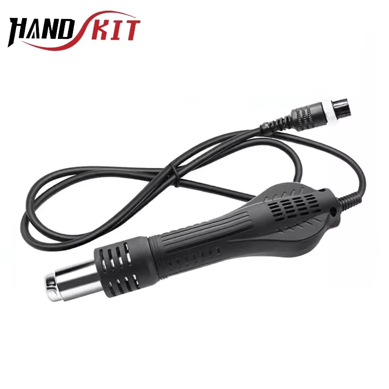 Hot Air Rework Station T12 - อุปกรณ์เสริมด้ามจับปืนลมร้อน 8858 แบบพกพา ใช้ได้กับสถานีบัดกรี T12 มินิปืนลมร้อน