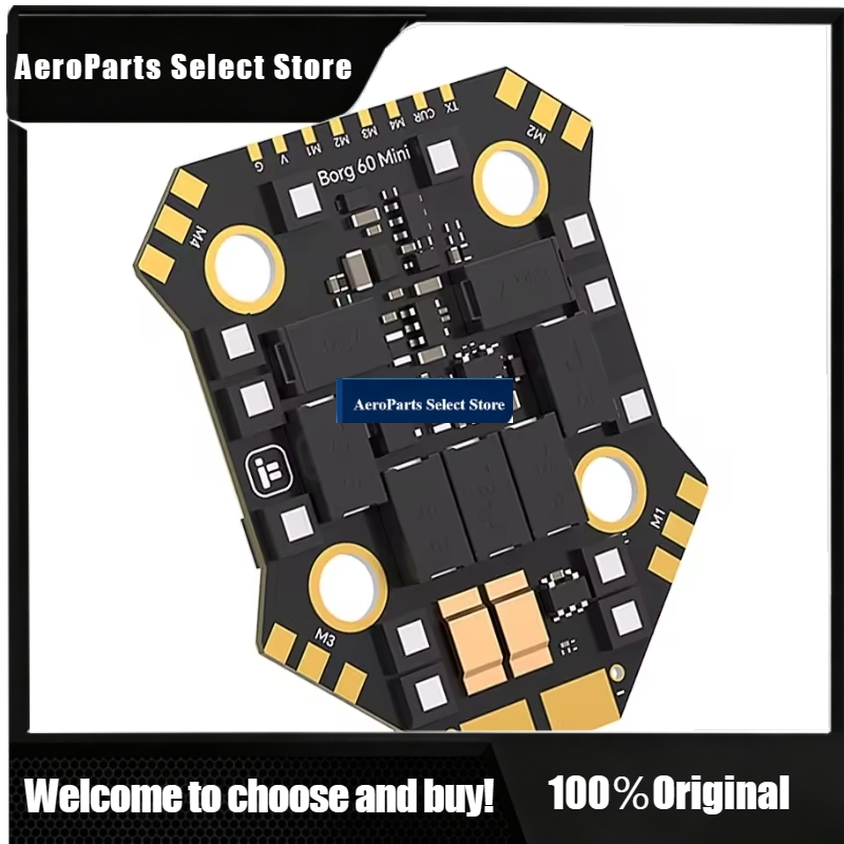 Fpv Flight Controller F7 Stack 60A - ชุดควบคุมการบิน APartsIFlight Borg F7 Mini Flight