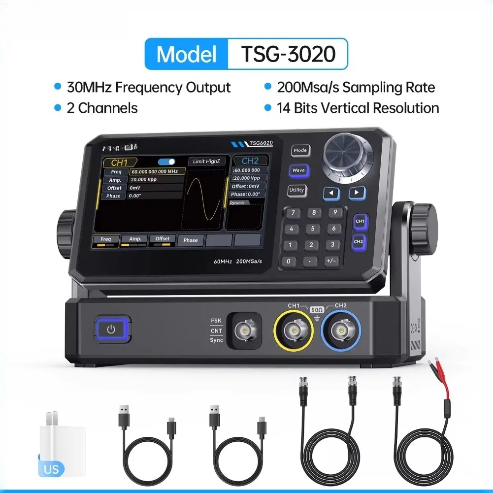 เครื่องกำเนิดสัญญาณฟังก์ชันสอง - Function Arbitrary Waveform Generator บทวิจารณ์และราคา