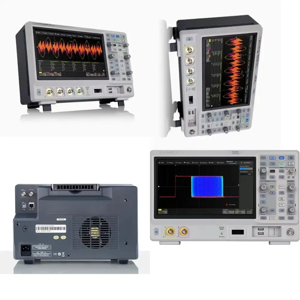ออสซิลโลสโคปแบบดิจิตอล 4 ช่องส - Digital Storage Oscilloscope 100Mhz บทวิจารณ์และราคา