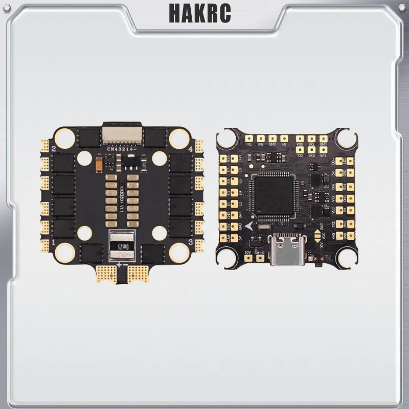 ชุดควบคุมการบิน HAKRC F7 V2 8บ - Fpv Flight Controller F7 Stack 60A บทวิจารณ์และราคา