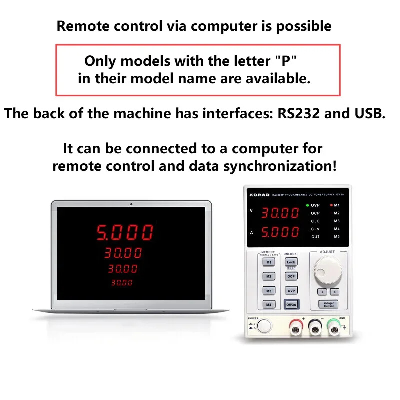 แหล่งจ่ายไฟกระแสตรงแบบปรับค่าไ - Programmable Dc Power Supply 30V 10A บทวิจารณ์และราคา
