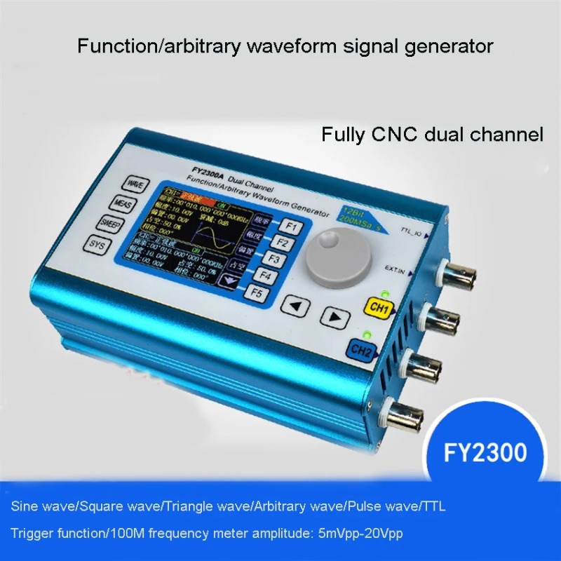FY2300 ฟังก์ชั่น DDS แบบสองช่อ - Function Arbitrary Waveform Generator บทวิจารณ์และราคา