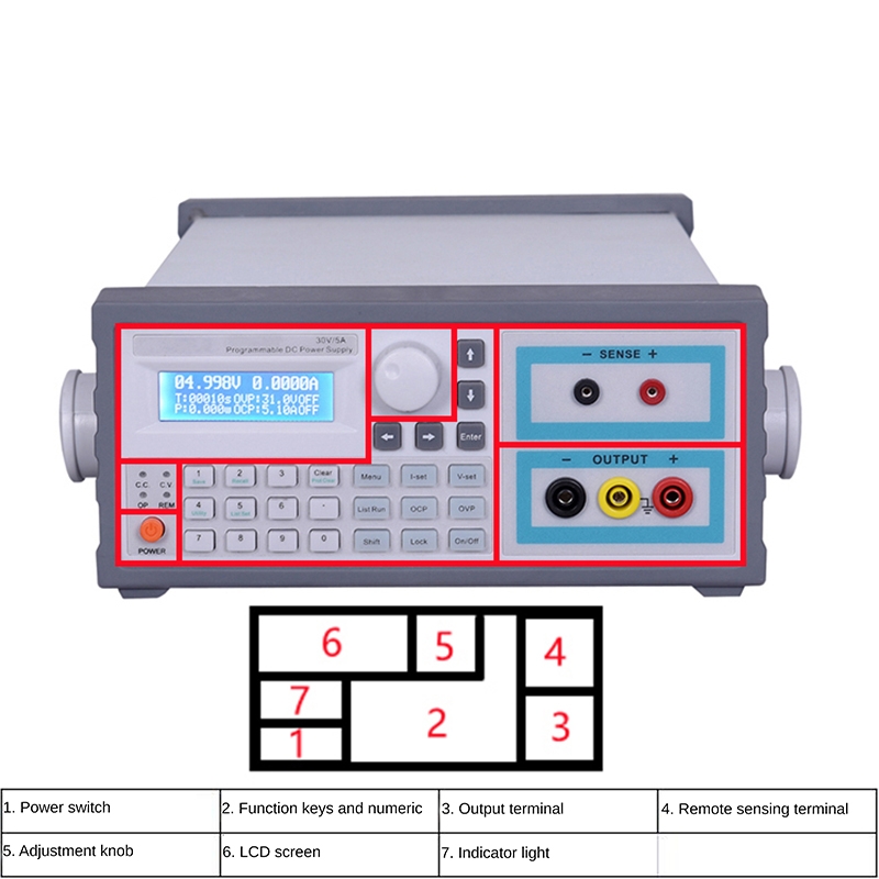 ห้องปฏิบัติการปรับ 30V 60V 150 - Programmable Dc Power Supply 30V 10A บทวิจารณ์และราคา