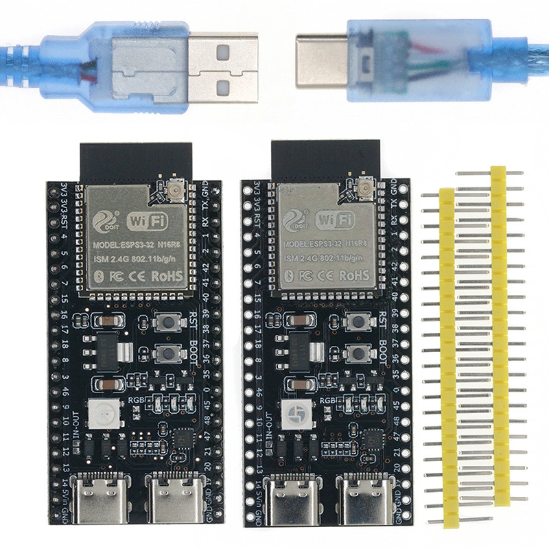 บอร์ดพัฒนา ESP32 S3 พร้อมชุดอะ - Esp32 S3 Development Board Lot บทวิจารณ์และราคา