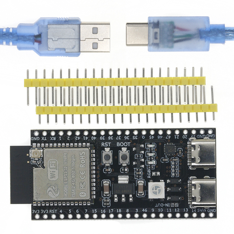 บอร์ดพัฒนา ESP32 S3 พร้อมชุดอะ - Esp32 S3 Development Board Lot บทวิจารณ์และราคา