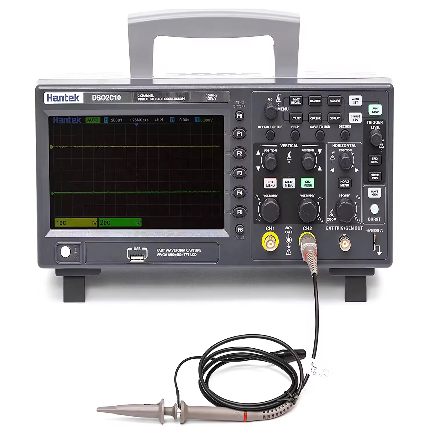 DSO2C10 DSO2C15 DSO2C10 ออสซิล - Digital Storage Oscilloscope 100Mhz บทวิจารณ์และราคา