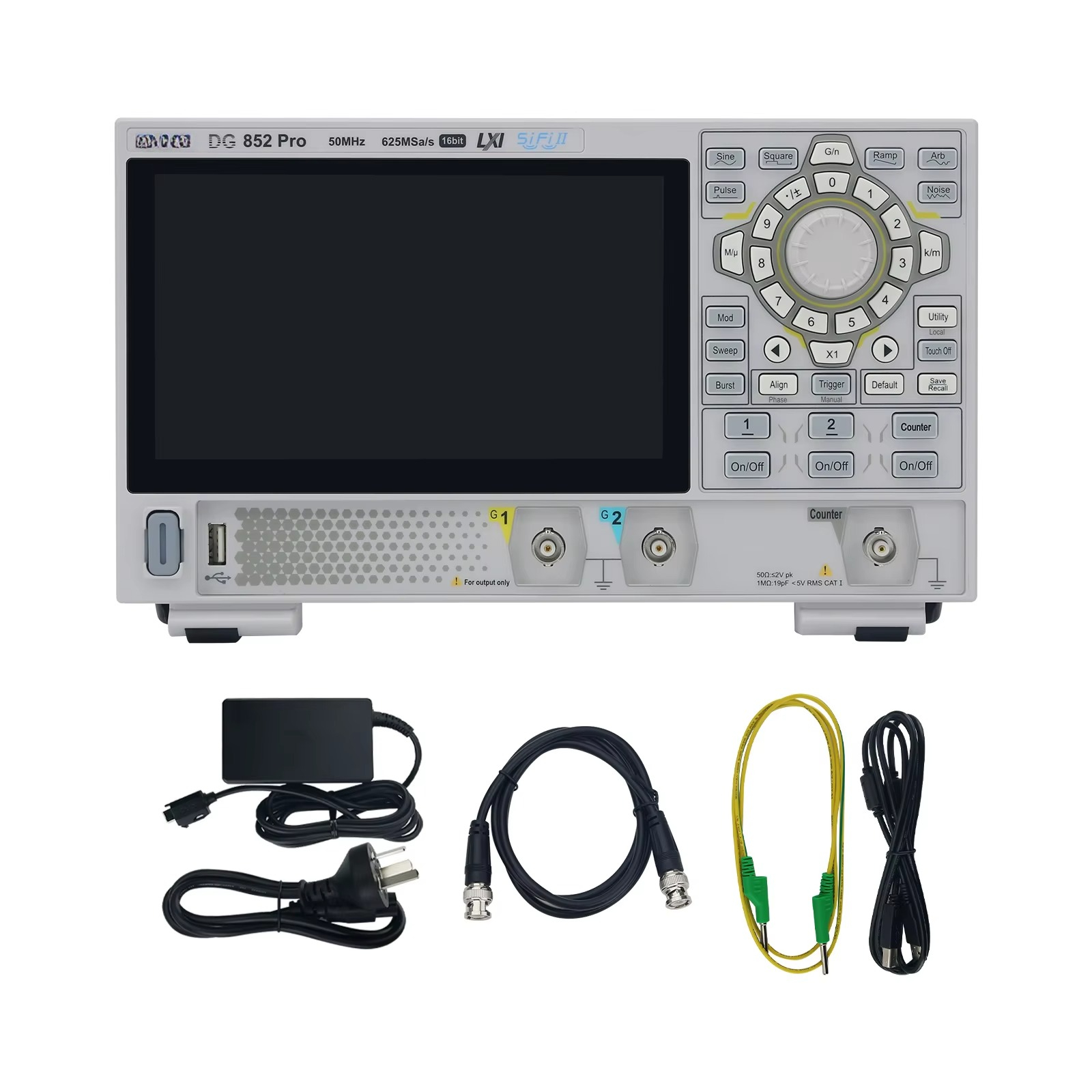 RIGOL DG852 Pro เครื่องกำเนิดส - Function Arbitrary Waveform Generator บทวิจารณ์และราคา