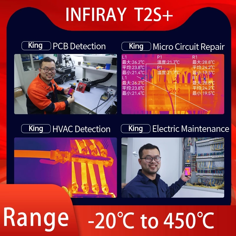 InfiRay T2S Plus Thermal Image - Thermal Imaging Camera Pcb Repair บทวิจารณ์และราคา