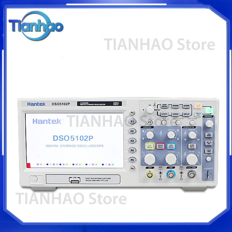 ออสซิลโลสโคปดิจิตอล Hantek DSO - Digital Storage Oscilloscope 100Mhz บทวิจารณ์และราคา