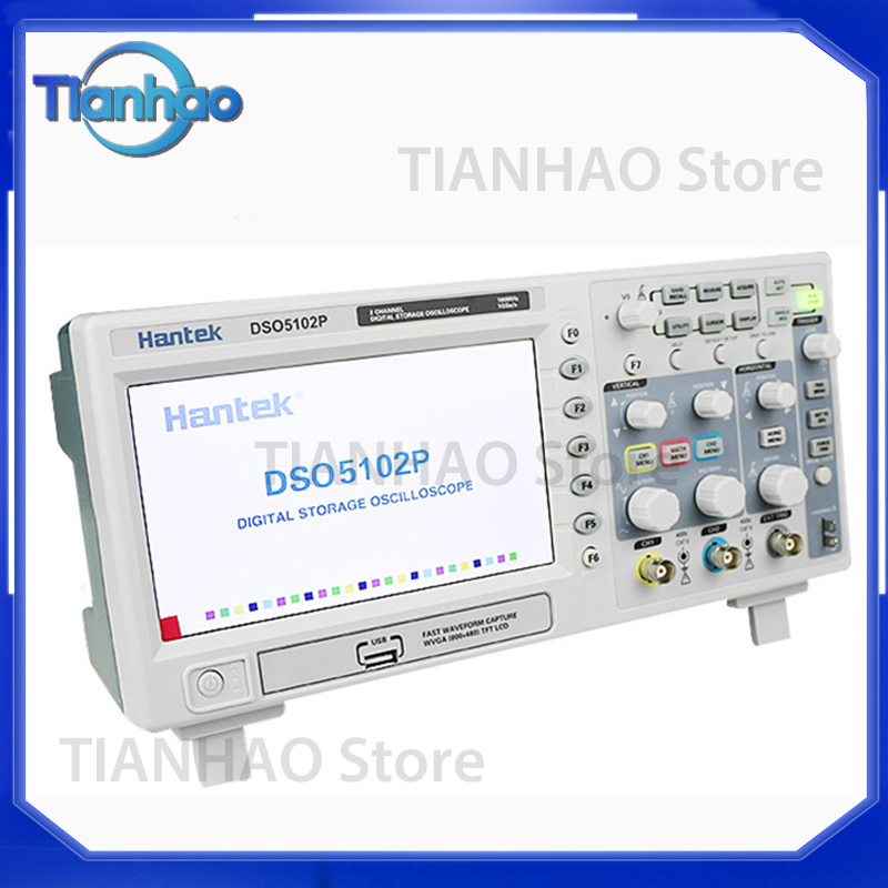 ออสซิลโลสโคปดิจิตอล Hantek DSO - Digital Storage Oscilloscope 100Mhz บทวิจารณ์และราคา
