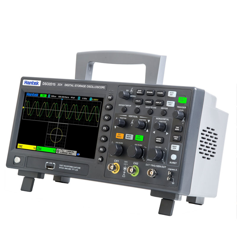 Hantek DSO2C10 ออสซิลโลสโคปแบบ - Digital Storage Oscilloscope 100Mhz บทวิจารณ์และราคา