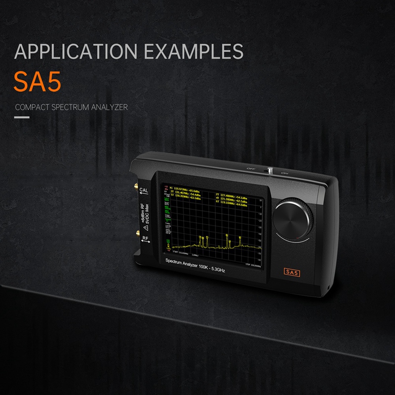 ● เครื่องวิเคราะห์สเปกตรัม SA5 - Signal Generator Spectrum Analyzer บทวิจารณ์และราคา