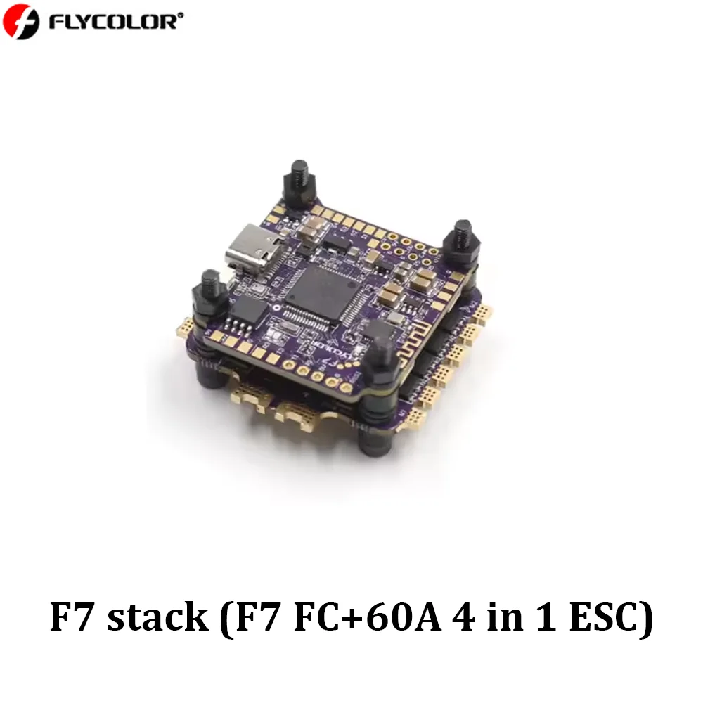 HobbyFIy Flycolor X-TOWER 2 F7 - Fpv Flight Controller F7 Stack 60A บทวิจารณ์และราคา