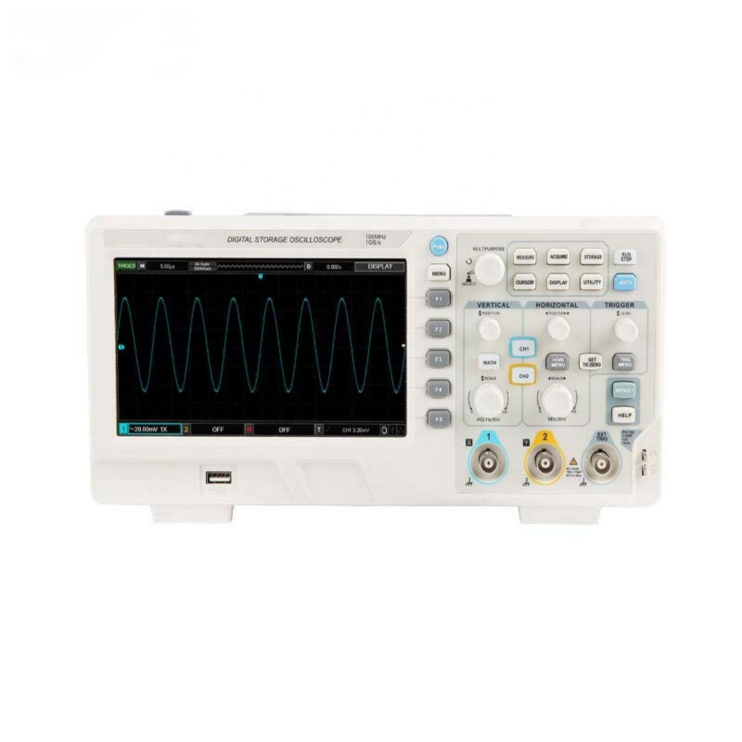 ออสซิลโลสโคปดิจิตอลแบบจัดเก็บข - Digital Storage Oscilloscope 100Mhz บทวิจารณ์และราคา