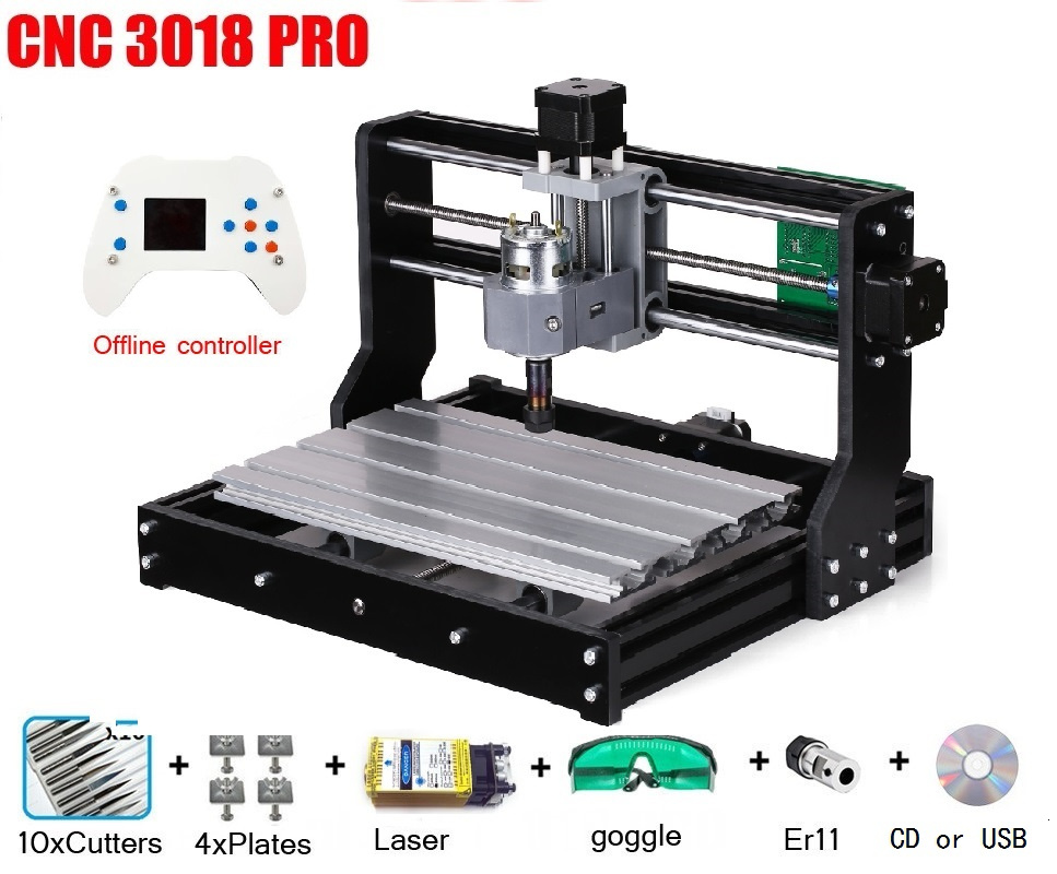 เครื่องแกะสลักเลเซอร์ CNC 3018 - Mini Laser Engraver Cnc Router บทวิจารณ์และราคา