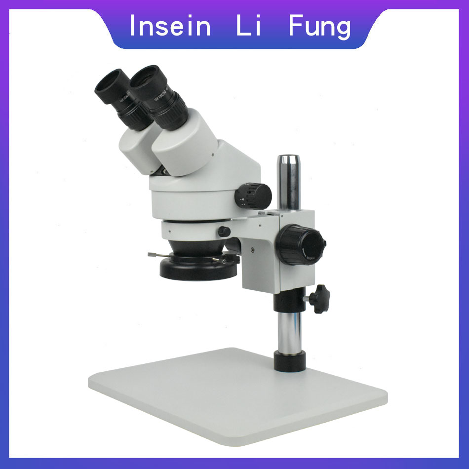 อุตสาหกรรมสเตอริโอกล้องจุลทรรศ - Stereo Trinocular Microscope Pcb บทวิจารณ์และราคา