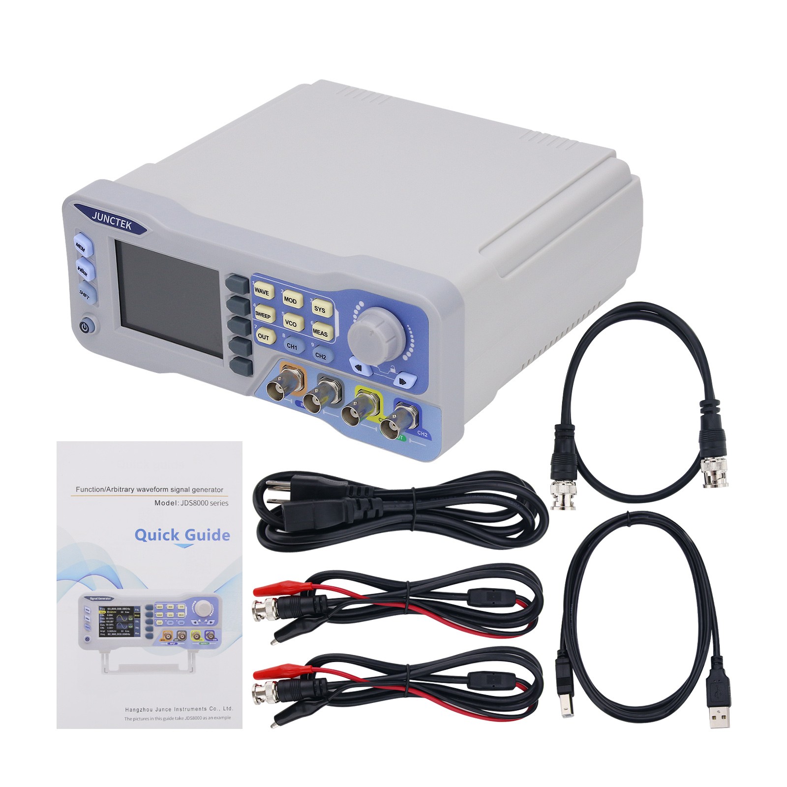ในสต็อก JDS8080 80MHz Dual Cha - Function Arbitrary Waveform Generator บทวิจารณ์และราคา