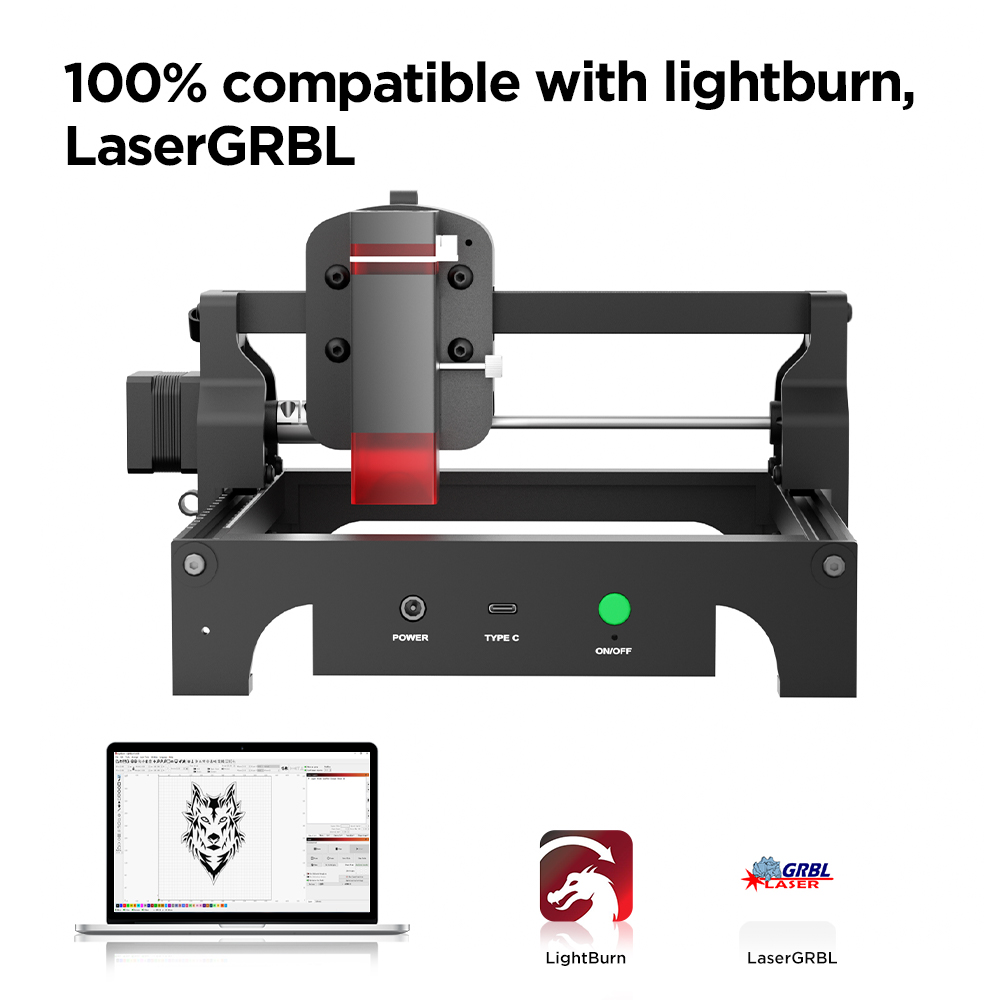 5.5W มินิเลเซอร์แกะสลักเครื่อง - Mini Laser Engraver Cnc Router บทวิจารณ์และราคา