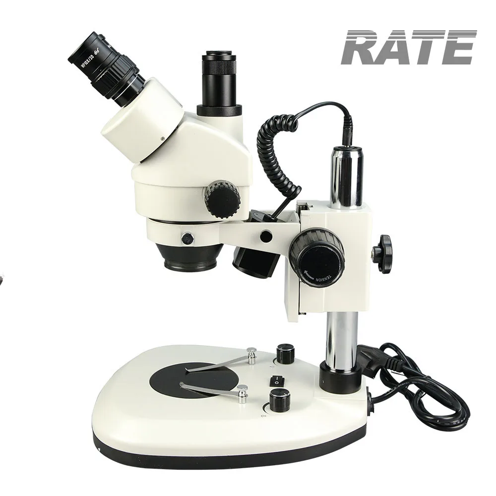 กล้องจุลทรรศน์อุตสาหกรรมแบบสาม - Stereo Trinocular Microscope Pcb บทวิจารณ์และราคา