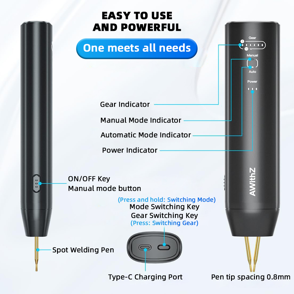 Awithz แบบพกพา Battery Spot เค - Spot Welder 18650 Battery Pack บทวิจารณ์และราคา