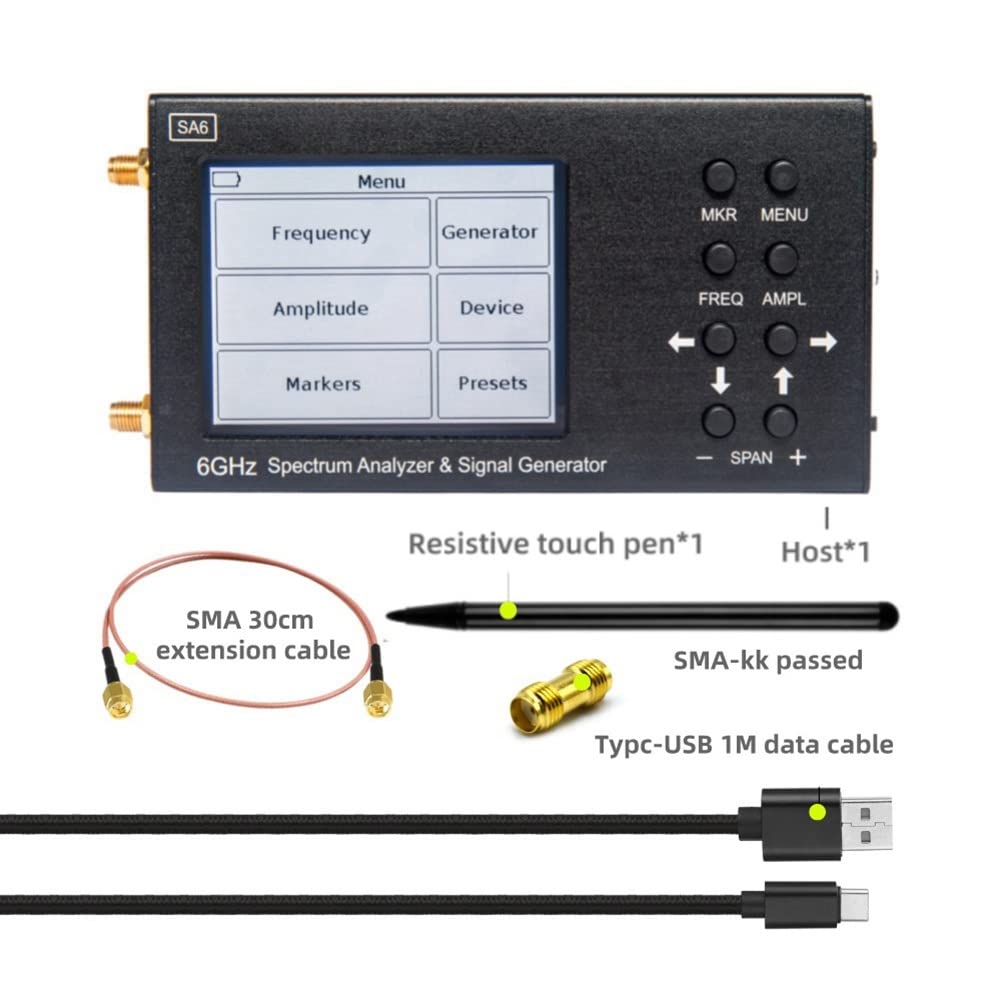 เครื่องวิเคราะห์สเปกตรัม SA6 6 - Signal Generator Spectrum Analyzer บทวิจารณ์และราคา