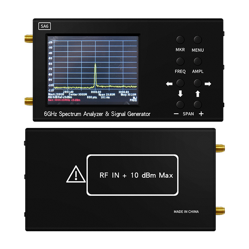 SA6 6GHz เครื่องวิเคราะห์สเปกต - Signal Generator Spectrum Analyzer บทวิจารณ์และราคา