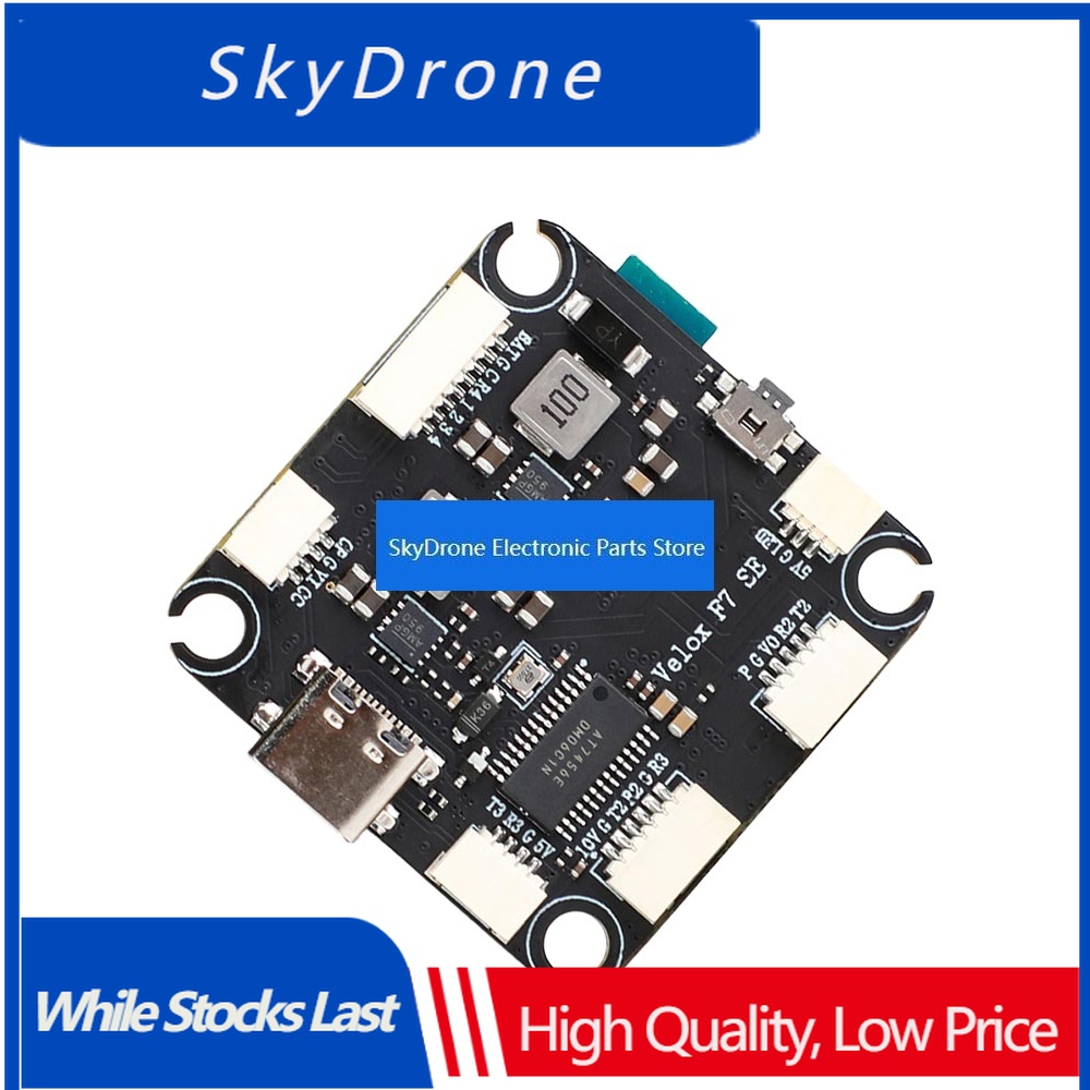 SkyDElT-HOBBY Velox F7 SE 30x3 - Fpv Flight Controller F7 Stack 60A บทวิจารณ์และราคา