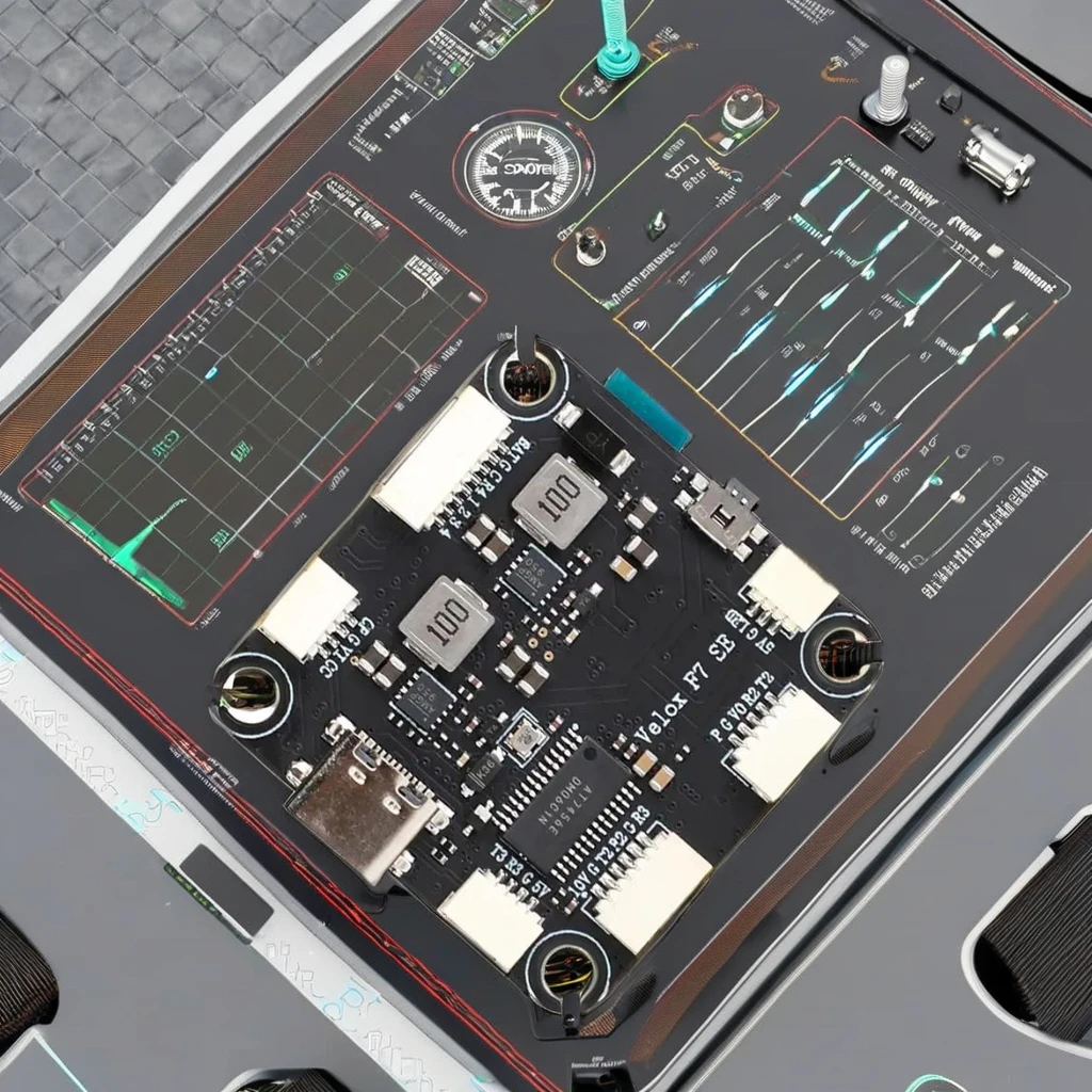 SkyDElT-HOBBY Velox F7 SE 30x3 - Fpv Flight Controller F7 Stack 60A บทวิจารณ์และราคา