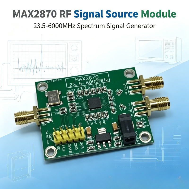 โมดูลแหล่งสัญญาณ RF MAX2870 23 - Signal Generator Spectrum Analyzer บทวิจารณ์และราคา