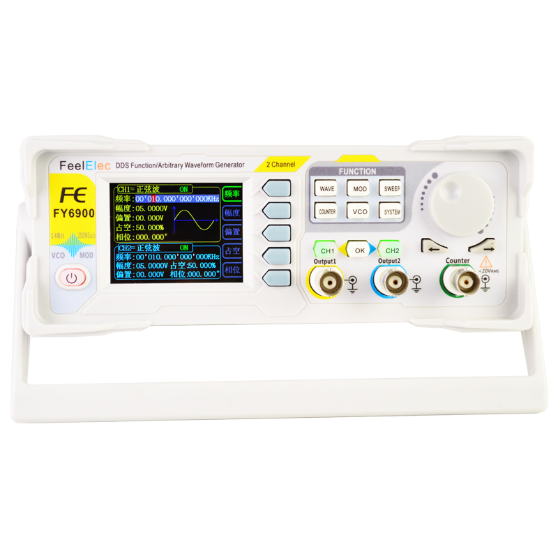 ใหม่ FY6900 60MHz Dual Channel - Function Arbitrary Waveform Generator บทวิจารณ์และราคา