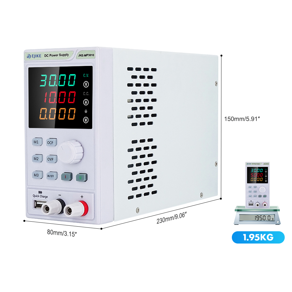 EJIKE แหล่งจ่ายไฟ DC 300W ปรับ - Programmable Dc Power Supply 30V 10A บทวิจารณ์และราคา