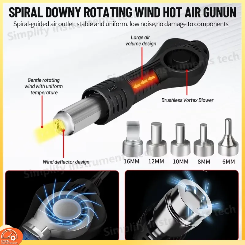 สถานีบัดกรี 8512P 700W 2 in 1  - Hot Air Rework Station T12 บทวิจารณ์และราคา
