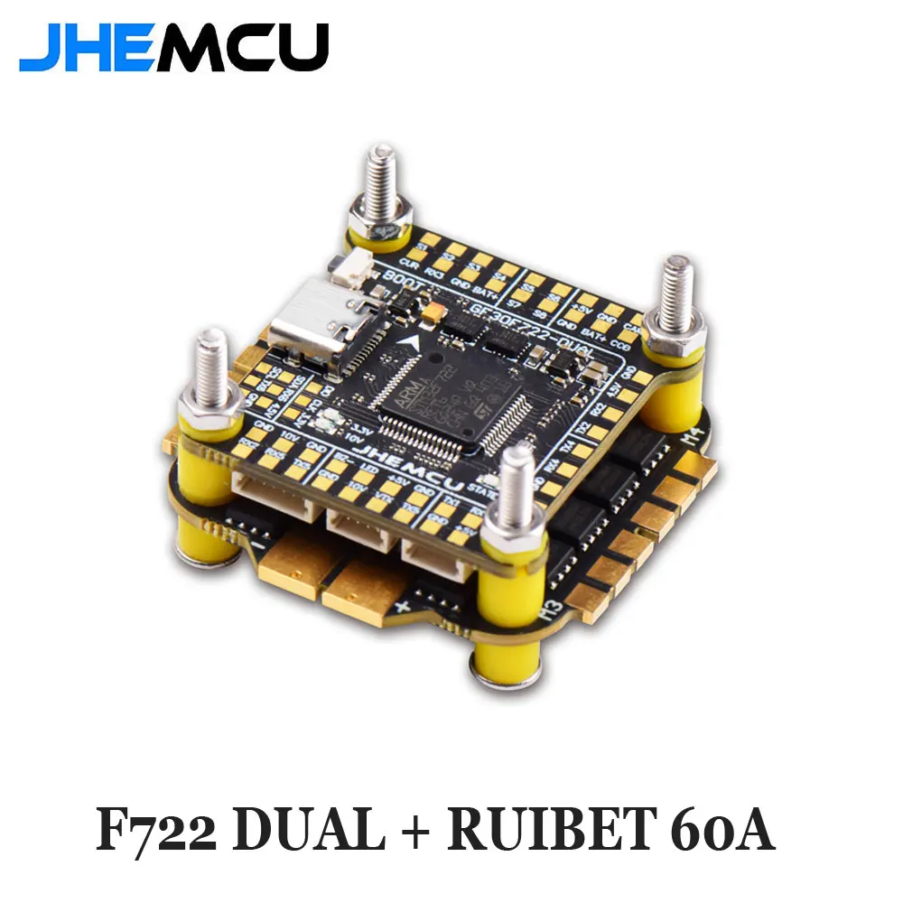 ชุดควบคุมการบิน UniFlyJHEMCU F - Fpv Flight Controller F7 Stack 60A บทวิจารณ์และราคา