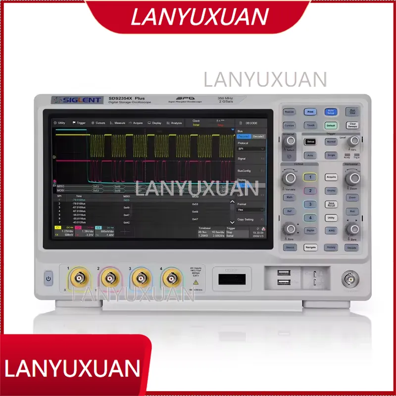 ออสซิลโลสโคปแบบดิจิตอลรุ่น SDS - Digital Storage Oscilloscope 100Mhz บทวิจารณ์และราคา