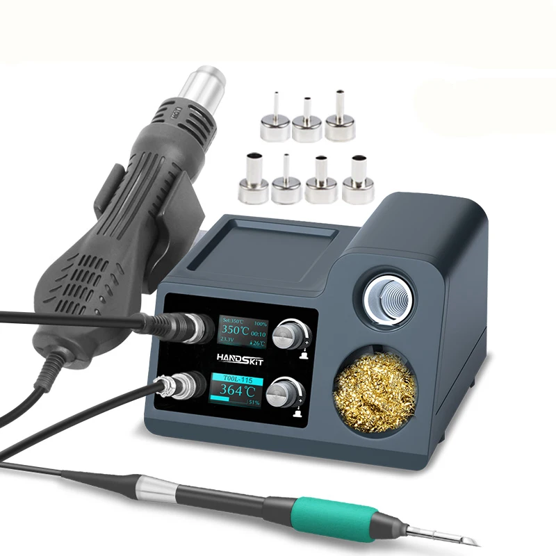 ปืนลมร้อน T12 8210 8115 8245 แ - Hot Air Rework Station T12 บทวิจารณ์และราคา