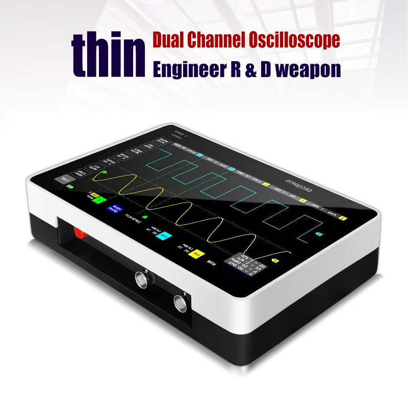ชุดออสซิลโลสโคปดิจิตอลแบบพกพา  - Digital Storage Oscilloscope 100Mhz บทวิจารณ์และราคา