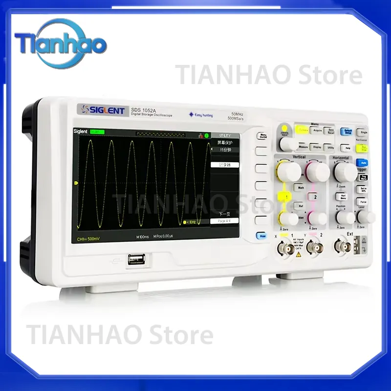 ออสซิลโลสโคปแบบดิจิตอลสำหรับ S - Digital Storage Oscilloscope 100Mhz บทวิจารณ์และราคา